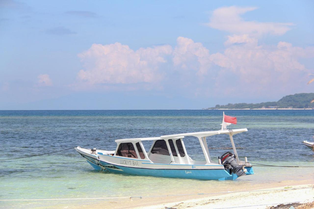 Hostel Lucky'S Gili Air Zewnętrze zdjęcie